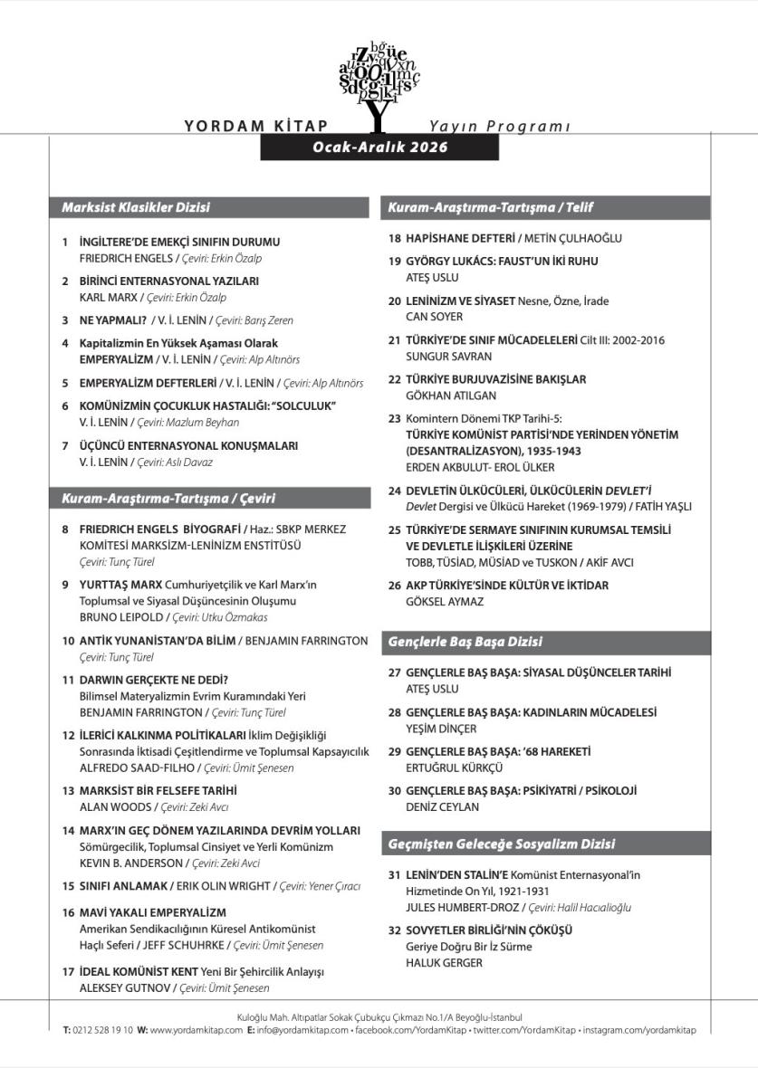 2026 Yayın Programımızı Mutlulukla Sunarız!